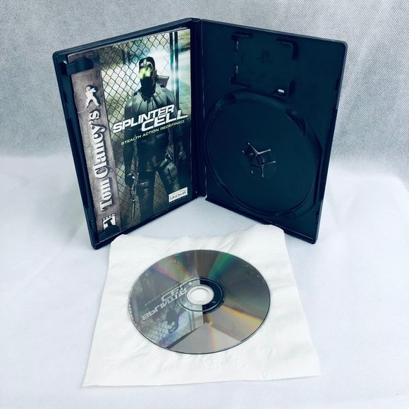 PS2 PlayStation 2 Tom Clancy's Splinter Cell Stealth Action Redefined NTSC U/C - Picture 4 of 7